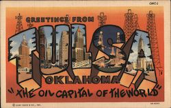Greetings from Tulsa Postcard