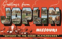 Greetings from Joplin Postcard