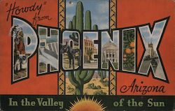 Greetings from Phoenix Postcard