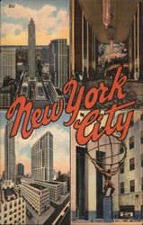 Greetings from New York City Postcard