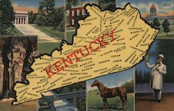 Greetings from Kentucky Postcard