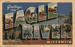 Greetings from Eagle River Postcard