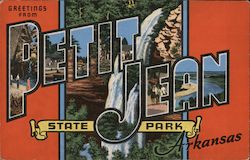 Greetings from Petit Jean State Park Morrilton, AR Postcard Postcard Postcard