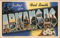 Greetings from Arkansas Postcard Postcard Postcard