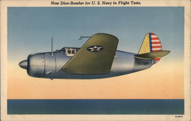 Curtiss XSB2C-1 Dive Bomber Navy
