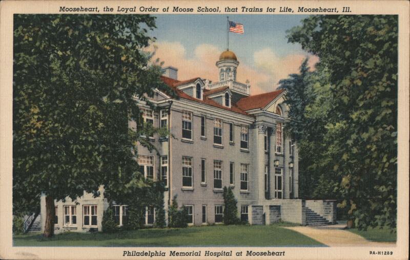 Philadelphia Memorial Hospital at Mooseheart Illinois