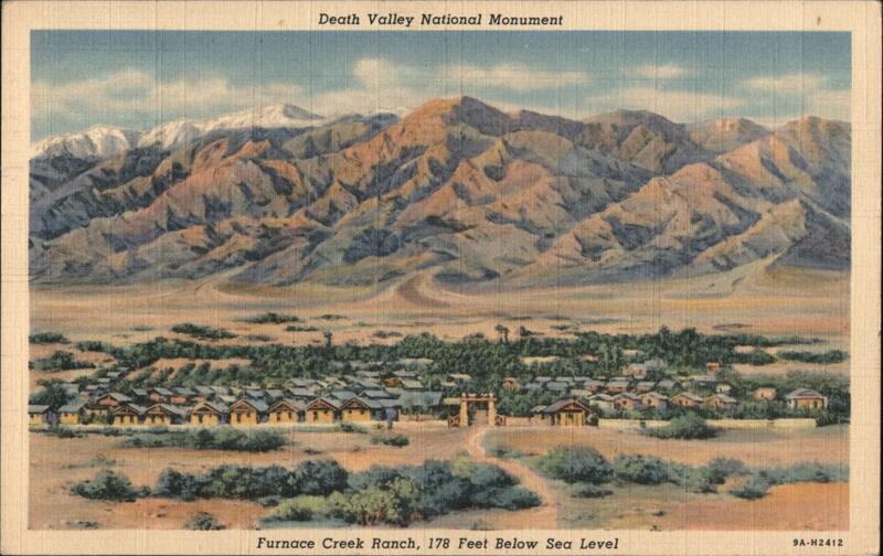 Death Valley - Furnace Creek Ranch California