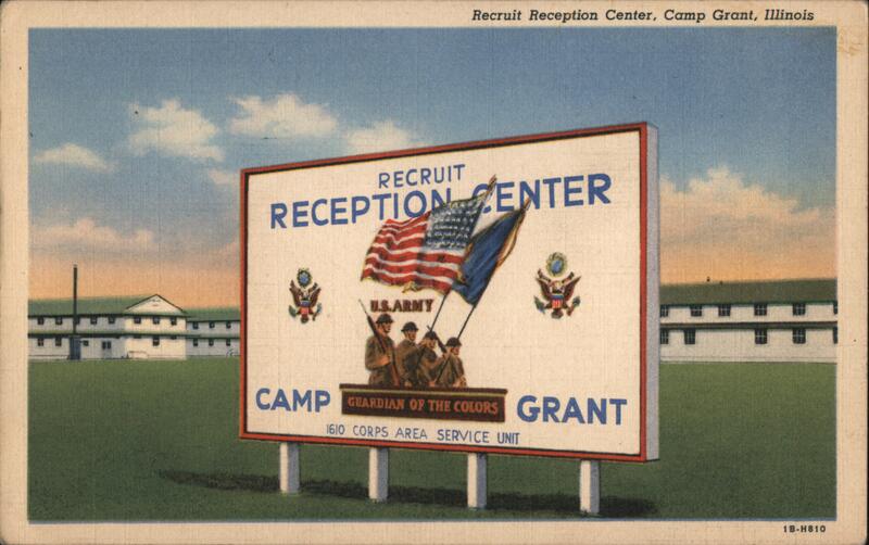 Recruit Reception Center Camp Grant Illinois