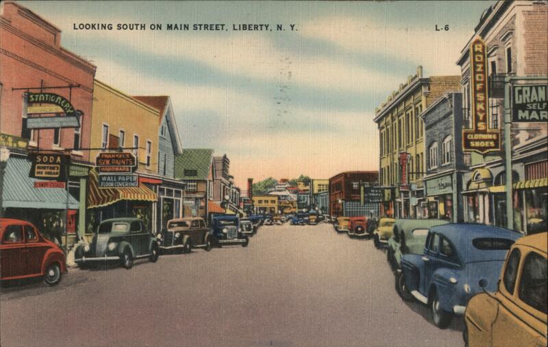 Main Street Liberty NY New York