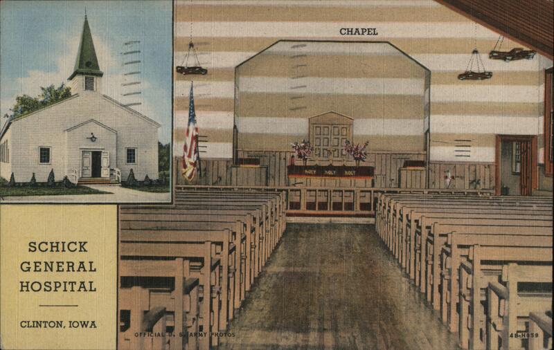 Schick General Hospital Chapel Clinton Iowa Sharony Photos