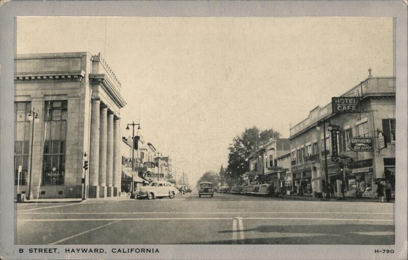 B Street, Hayward California
