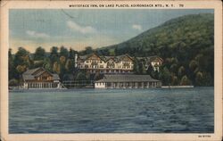 Whiteface Inn on Lake Placid Postcard