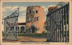 Bluebeard Castle St. Thomas Postcard