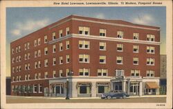 New Hotel Lawrence Postcard