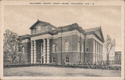 Talladega County Courthouse Postcard