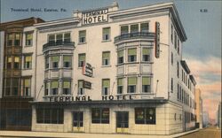 Terminal Hotel Postcard
