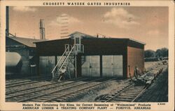 Crossett Watzek Gates Industries American Lumber Postcard