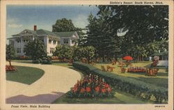 Zlatkin's Resort, Main Building Postcard