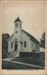 Immanuel Lutheran Church, Seymour Postcard
