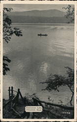 Pontoosuc Lake Postcard