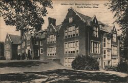 Skinner Hall, Mount Holyoke College Postcard