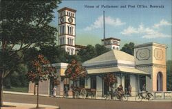 House Of Parliament And Post Office Postcard