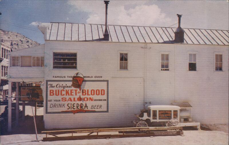 Bucket of Blood Saloon Virginia City Nevada