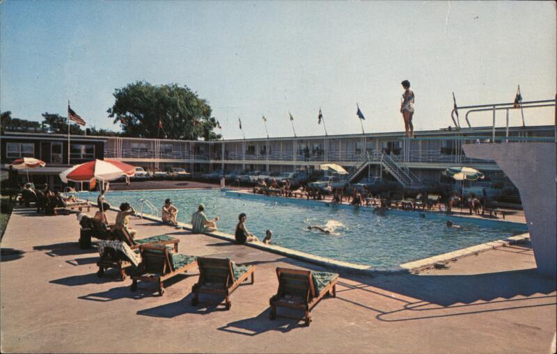 Hyannis Harborview Motel Swimming Pool Massachusetts