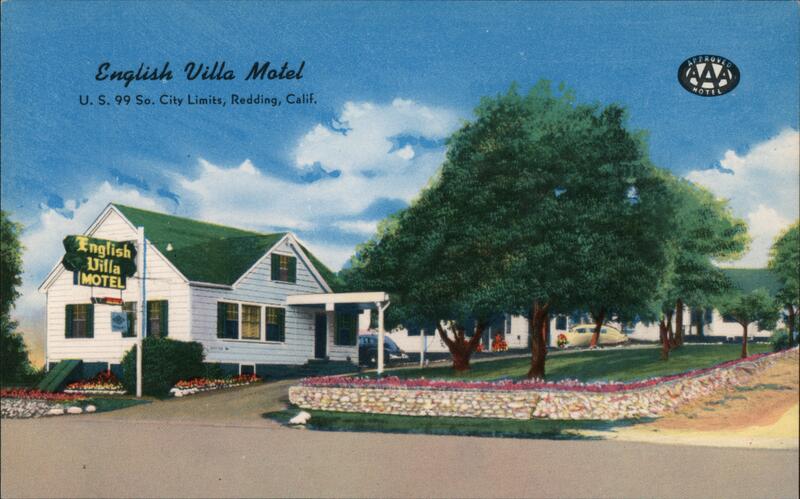 English Villa Motel Redding California