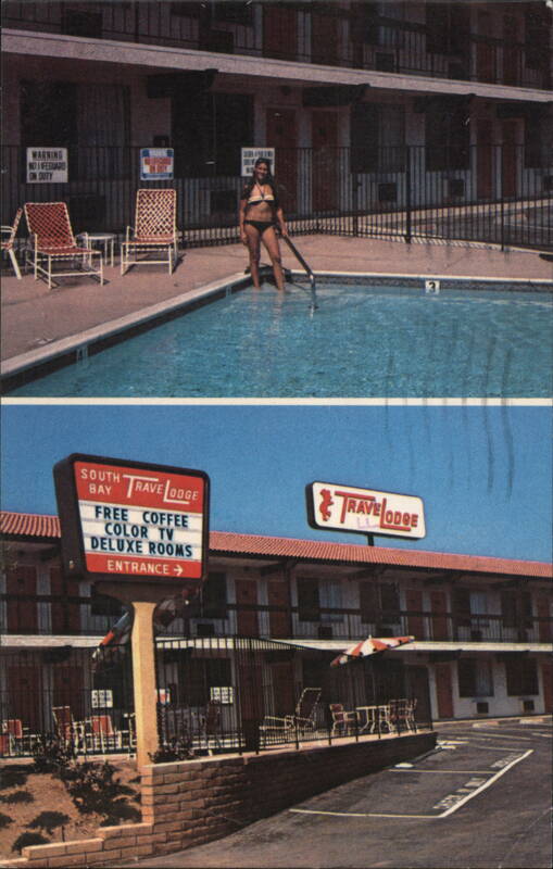 South Bay Travelodge Motel San Diego California Pool
