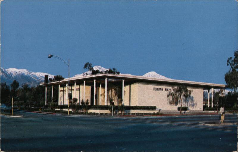 Pomona First Federal Savings and Loan, Claremont CA California