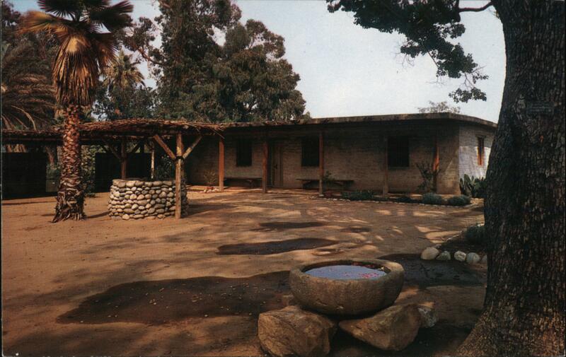 The Hugo Reid Adobe at Los Angeles State and County Arboretum Arcadia California