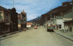 Skagway Alaska Main Street Postcard