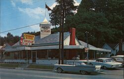 The Chimney House Restaurant Postcard