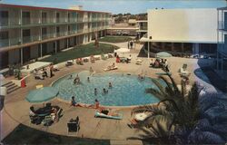 Tidelands Motor Inn, Tucson Postcard