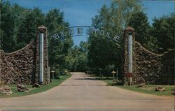 Blue Hole Entrance Postcard