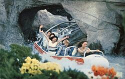 Disneyland Matterhorn Bobsleds Postcard
