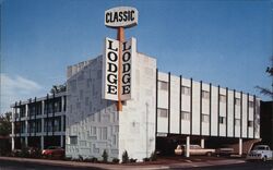 Classic Lodge Postcard