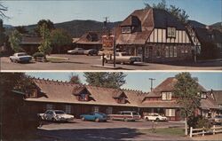Hamlet Motel, Solvang, California Postcard
