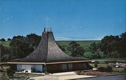 Santa Rosa Church, Cambria, California Postcard