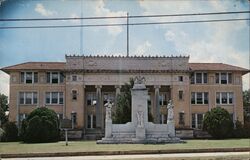 Pearl River County Courthouse Postcard