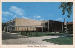 Olmsted County Courthouse Postcard
