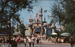 Disneyland Sleeping Beauty Castle Postcard
