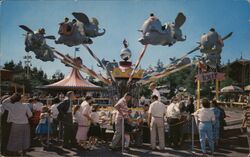 Dumbo the Flying Elephant, Disneyland Postcard
