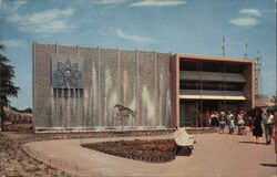 Disneyland Tomorrowland Building Postcard