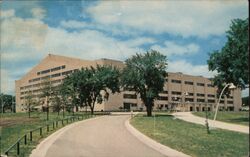 Allen Field House, University of Kansas, Lawrence Postcard