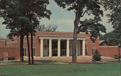 Campus Center, Wabash College, Crawfordsville, Indiana Postcard