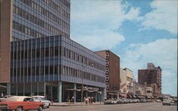 Adams Street, Downtown Postcard