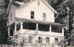 Georgia Home, Montreat, NC Postcard