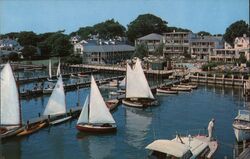 Harborside Inn Postcard